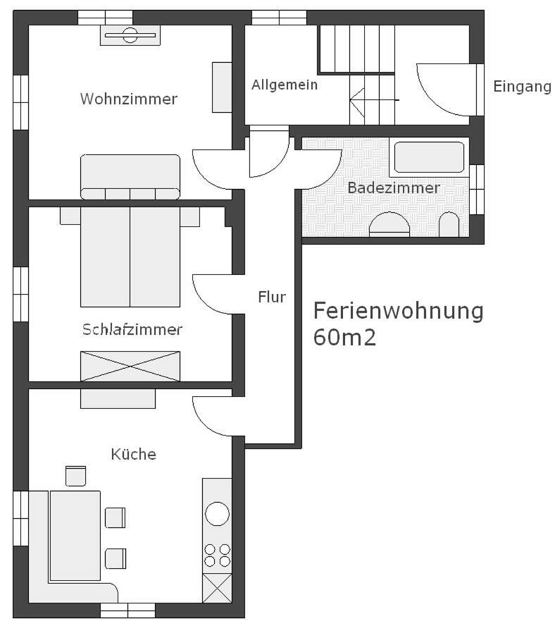 Haus Christina - Romantik Suite Burs Bagian luar foto